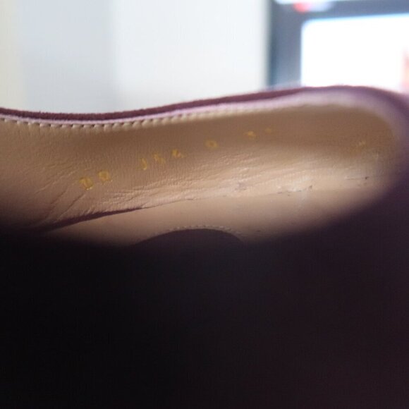 Valentino Rhinestone Slingback Heels Rubin Pointed Toe Shoes 37 / 7 - Picture 4 of 10